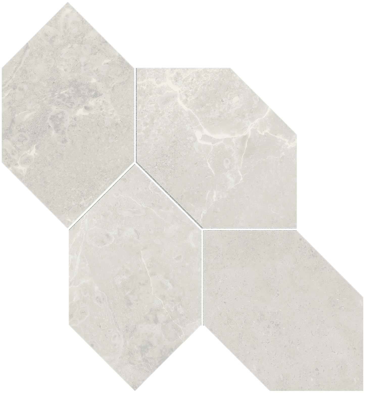 Dubai Diamond Ice Mosaic 22.6x24.7cm