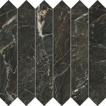 Cervino lux Picket Black Mosaic 27.4x29.8cm