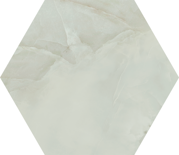 Onyx Silk 120 Light Green 52x60nr Hexagon cm
