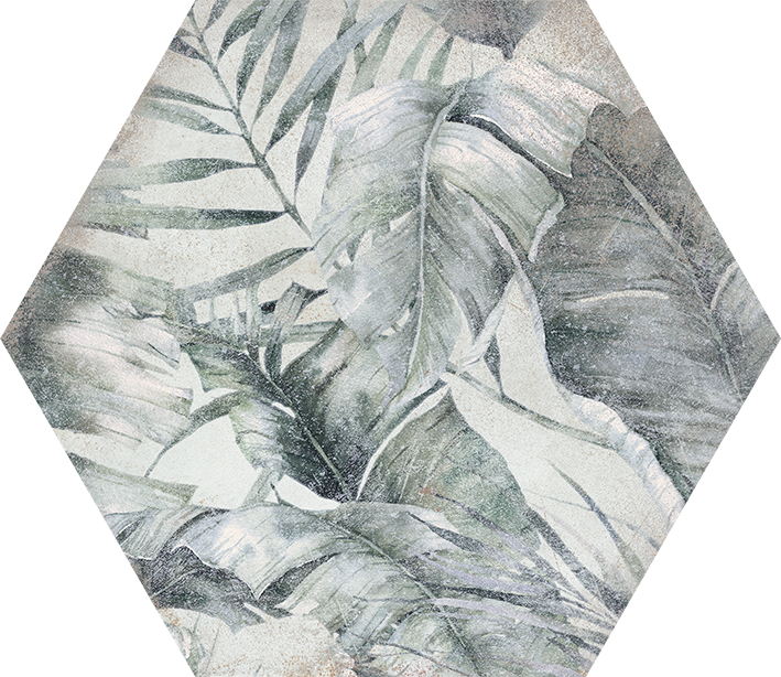 San Francisco Hex60 White Deco San 52x60nr Hexagon cm