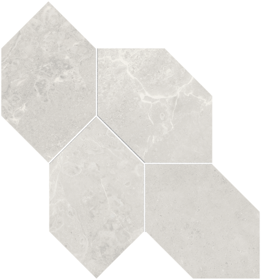 Dubai Diamond Ice Mosaic 22.6x24.7cm