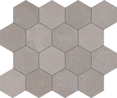 Kia Hex Ash Mosaic 25.4x29.3cm