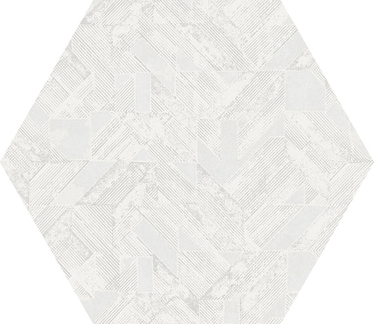 Fremont Hex60 White 25x60nr Hexagon cm