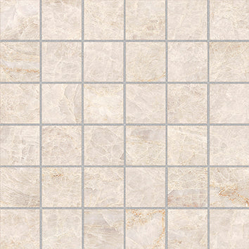 Venated Pearl T5 Cream Mosaic 30x30cm