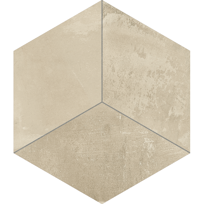 Clay Argille Hex60 Rhomboid Sand 52x60nr Hexagon cm