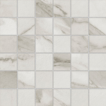 Calacatta Silver Nat T5 Mosaic 30x30cm