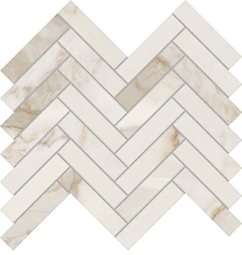 Calacatta Gold Lux Mosaic M 24.5x27.8cm