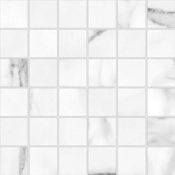 (05) Da Vinci lux T5 White Mosaic 30x30cm