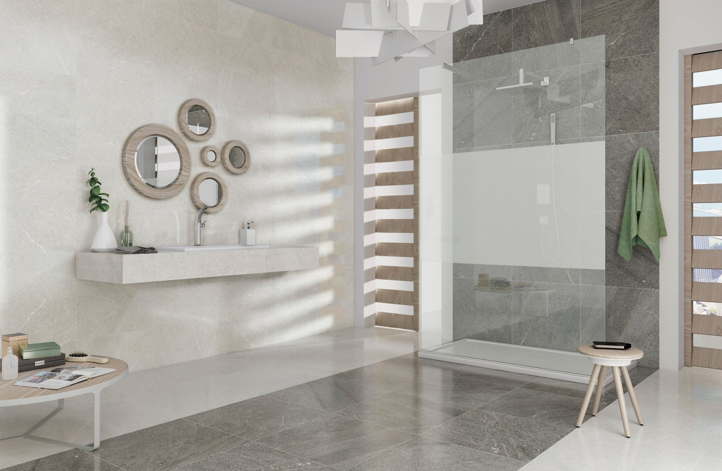 BROOKLYN LUX 3060 ICE (30x60 cm) - Interior Wall & Floor Tile - BROOKLYN BATHROOM - Euro Tile & Stone