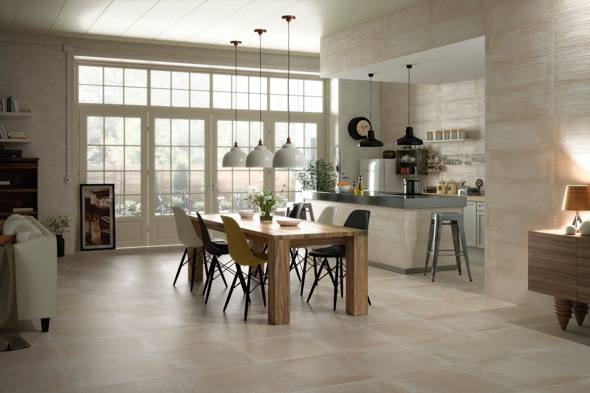 ELITE 60 BEIGE (60x60 cm) - Interior Wall & Floor Tile - ELITE KITCHEN - Euro Tile & Stone