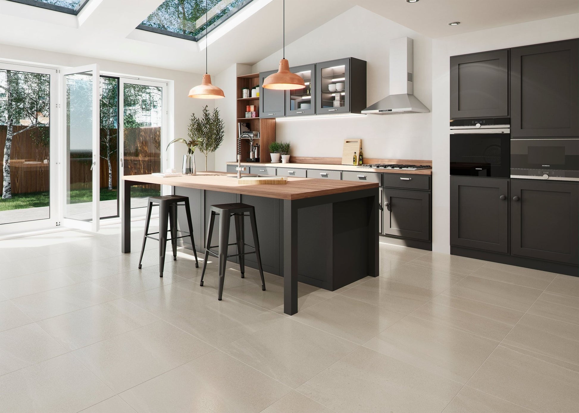 STONEAGE LUX 60 SAND (60x60 cm) - Interior Wall & Floor Tile - STONEAGE KITCHEN - Euro Tile & Stone