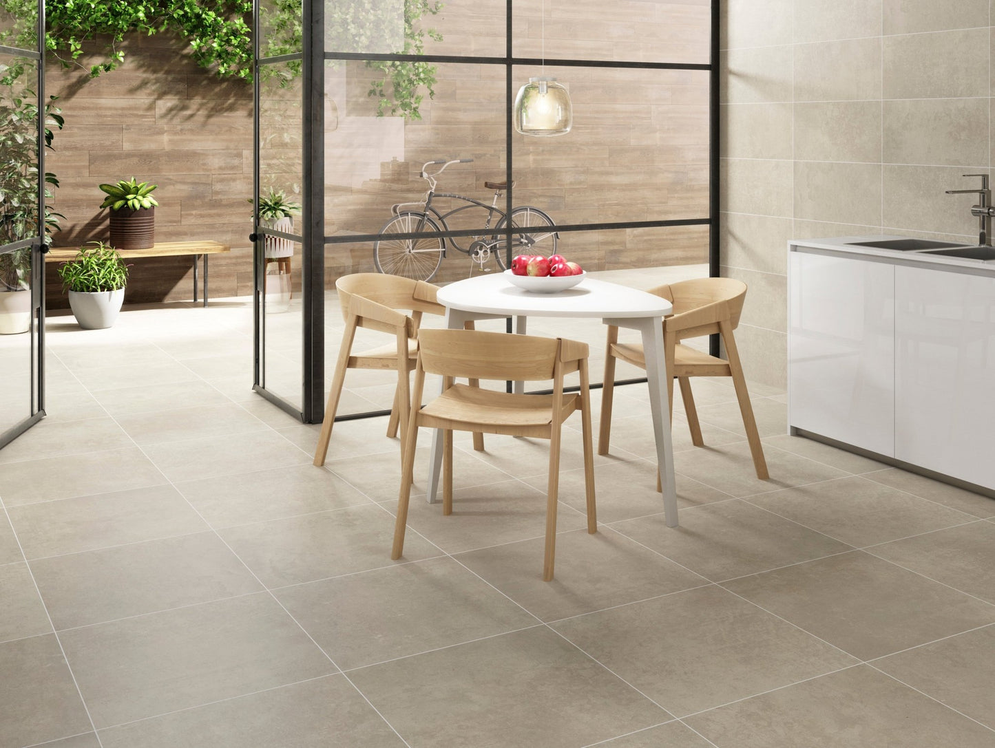 STUDIO 3060 CREAM (30x60 cm) - Interior Wall & Floor Tile - STUDIO OD 2 - Euro Tile & Stone