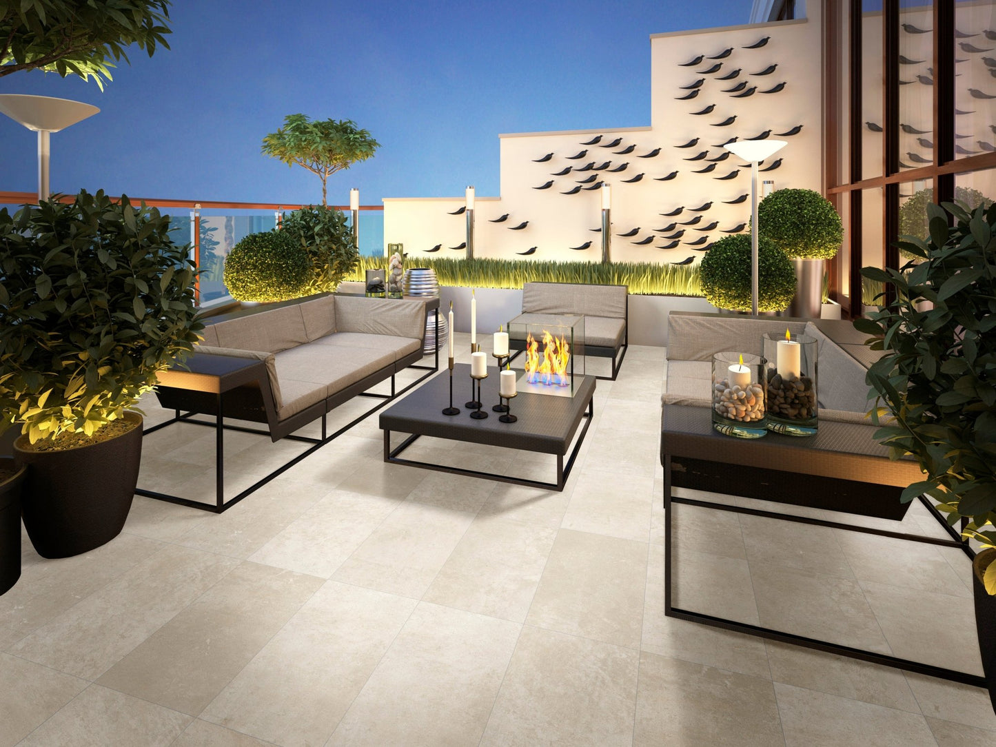 STUDIO DRY 3060 CREAM (30x60 cm) - Exterior floor tile - STUDIO OD - Euro Tile & Stone